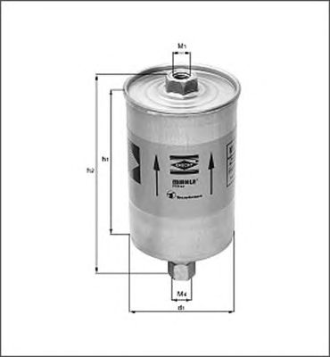 MAGNETI MARELLI 154066937740 -  Топливный фильтр